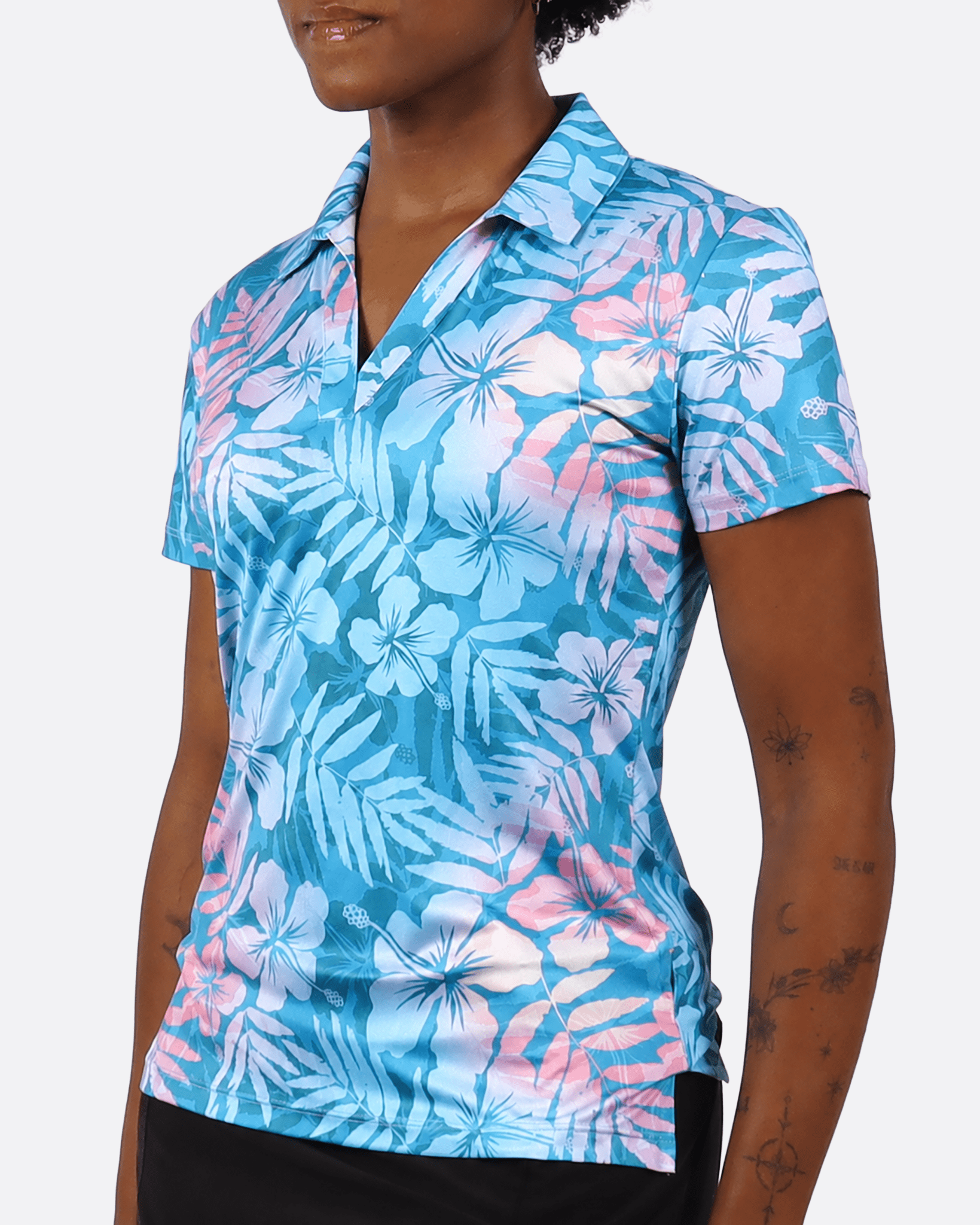 Ho'onanea Vibe Women's Golf Polo - Yatta Golf