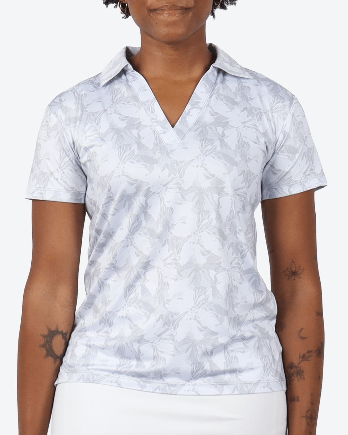 Ice Petals Women's Golf Polo - Yatta Golf