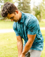 Island Blues Golf Polo - Yatta Golf