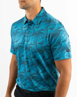Island Blues Golf Polo - Yatta Golf