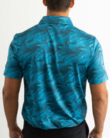 Island Blues Golf Polo - Yatta Golf
