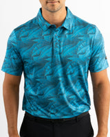 Island Blues Golf Polo - Yatta Golf