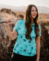 Island Livin Women's Golf Polo - Yatta Golf