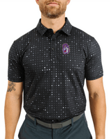 JMU Black Glitter Polo - Yatta Golf