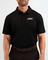 JMU Black Golf Polo - Yatta Golf