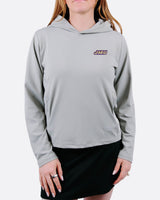 JMU Gray Daybreak Women's Hoodie - Yatta Golf