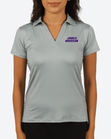 JMU Gray Women's Golf Polo - Yatta Golf