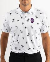 JMU Palm Noir Polo - Yatta Golf