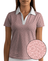 Lansing Rose Women's Golf Polo - Yatta Golf