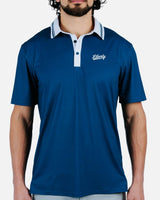 LU Belmont Blue Polo - Yatta Golf