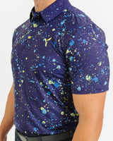 Meteor Splash Golf Polo - Yatta Golf