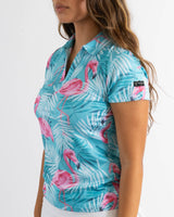 Minty Mingo Women's Golf Polo - Yatta Golf