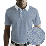 Model - T Steel Golf Polo - Yatta Golf
