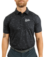 MSU Black Glitter Polo - Yatta Golf