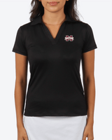 MSU Black Women's Polo - Yatta Golf