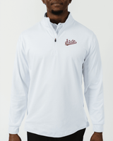 MSU White Quarter Zip - Yatta Golf
