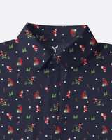 Navy Santa Swing Golf Polo | Pre-Order - Yatta Golf