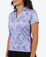 Neon Luxe Women's Golf Polo - Yatta Golf