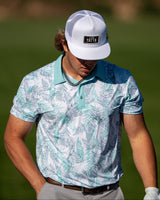 Palm Fringe Golf Polo - Yatta Golf