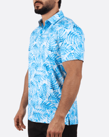 Palm Monstera Golf Polo - Yatta Golf