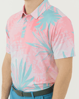 Palm Peach Golf Polo - Yatta Golf