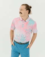 Palm Peach Golf Polo - Yatta Golf