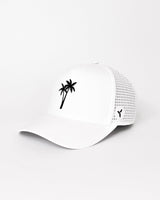 Palms Golf Hat - White - Yatta Golf