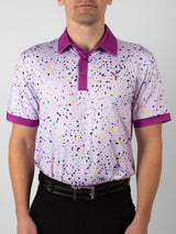 Party Gras Golf Polo LIMITED EDITION - Yatta Golf