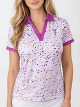 Party Gras Women's Golf Polo LIMITED EDITION - Yatta Golf