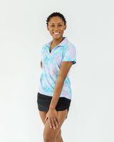 Pastel Breeze Women's Golf Polo - Yatta Golf