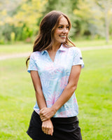 Pastel Island Women's Golf Polo - Yatta Golf