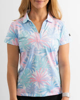 Pastel Island Women's Golf Polo - Yatta Golf