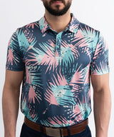 Pastel Jungle Golf Polo