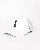 Pineapple Golf Hat - White - Yatta Golf