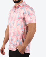 Pineapple Palms Golf Polo - Yatta Golf