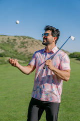 Pineapple Palms Golf Polo - Yatta Golf