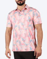 Pineapple Palms Golf Polo - Yatta Golf