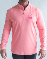 Pink Quarter Zip Cancer Awareness Edition - Yatta Golf