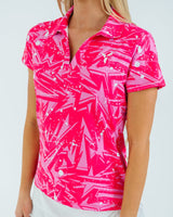 Pow Women's Golf Polo - Yatta Golf