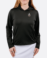 Purdue Black Daybreak Women's Hoodie - Yatta Golf