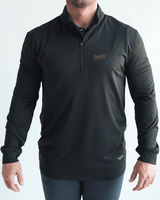 Purdue Black Quarter Zip - Yatta Golf