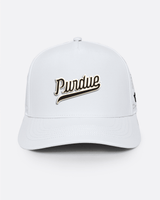 Purdue Hat White - Yatta Golf