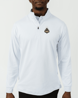 Purdue White Quarter Zip - Yatta Golf