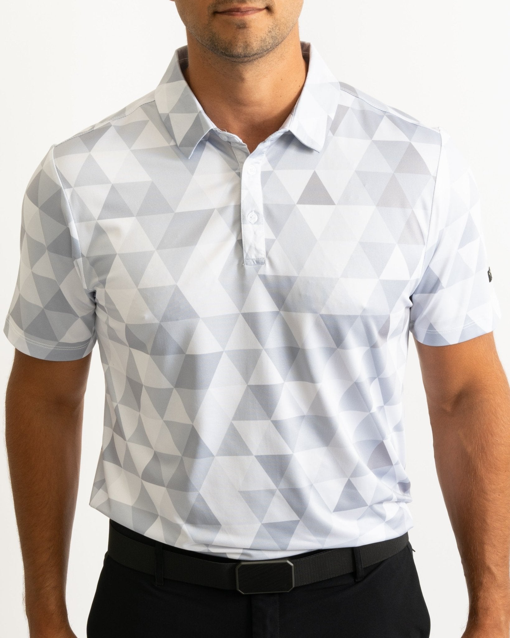 Mens Grey Polo Shirt