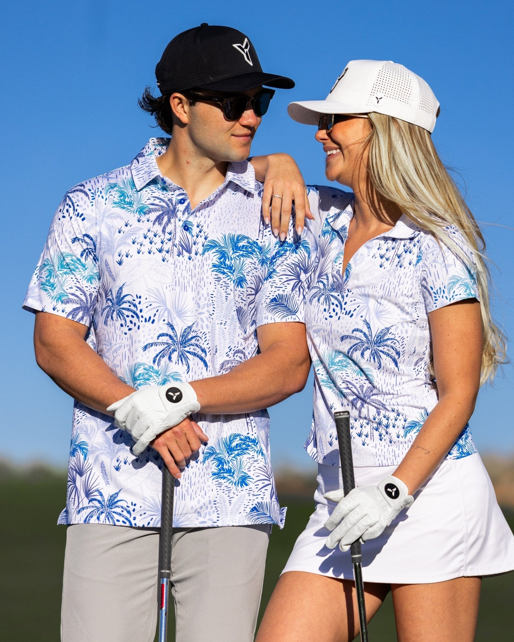 Riviera Rain Women's Golf Polo - Yatta Golf