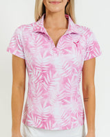 Rosé Fairway Women's Golf Polo - Yatta Golf