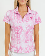 Rosé Fairway Women's Golf Polo - Yatta Golf