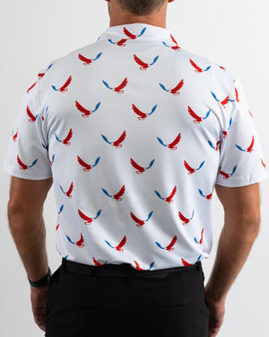 Ryde'r Die USA Golf Polo. LIMITED EDITION. - Yatta Golf