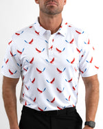 Ryde'r Die USA Golf Polo. LIMITED EDITION. - Yatta Golf