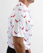 Ryde'r Die USA Golf Polo. LIMITED EDITION. - Yatta Golf